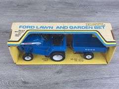 Ford LGT 145 Lawn & Garden Set, 1/12, Ertl, Stock #814