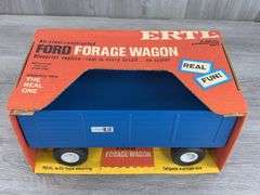 Ford The Big Blue Forage Wagon, 1/12, Ertl