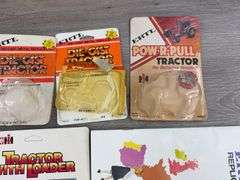 Empty Ertl Tractor & Farm Set Boxes, 1/64, 1982 Ertl Replicas Booklet