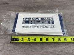 2 Ford New Holland Credit Decals, 8 7/8”Wx4 3/8”H