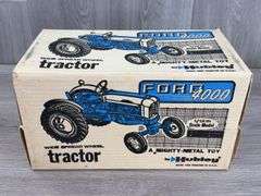 Ford 4000 WF , 1/12, Hubley, 3 PT., Original Box
