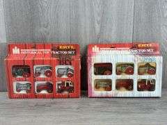 2 International Historical Toy Tractor Sets, 1/64, Ertl