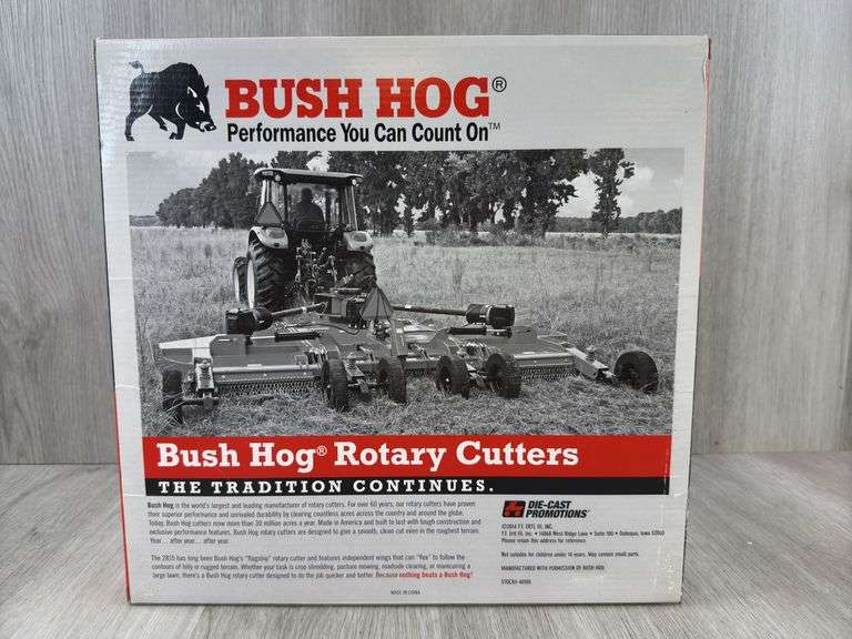 Bush Hog 2815 Flex-Wing Rotary Cutter, 1/16, Die-Cast Promotions