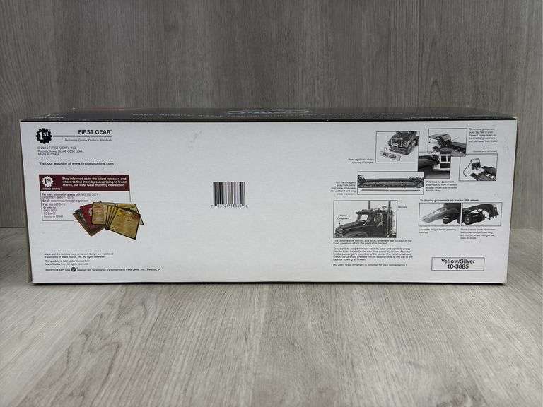 Mack Granite 3-Axle W/Talbert 3-Axle 55SA Lowboy, 1/34