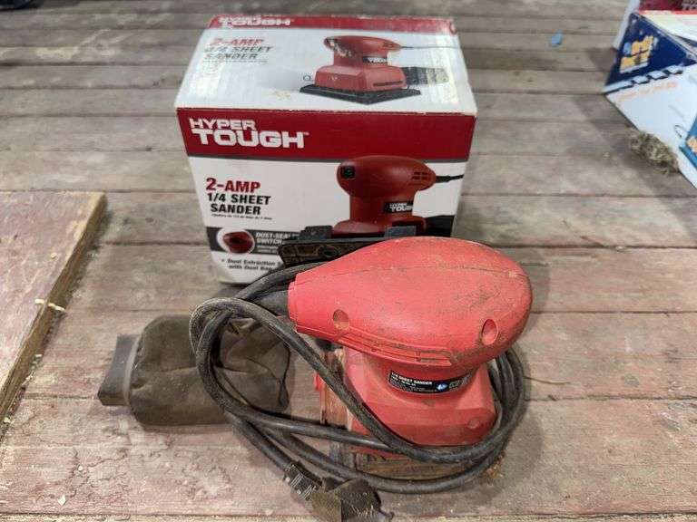 Hyper Tough 2-Amp 1/4 Sheet Sander