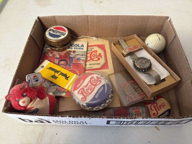 Pepsi-Cola Watch, Yo-Yo, Memorabilia