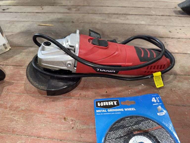 Hyper Tough 6-Amp Angle Grinder