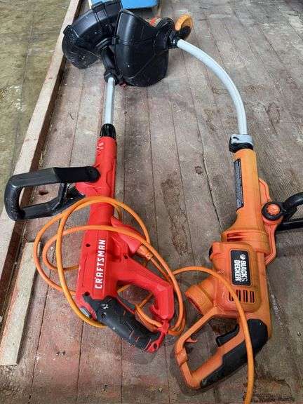 Craftsman & Black & Decker Electric Weed Trimmers