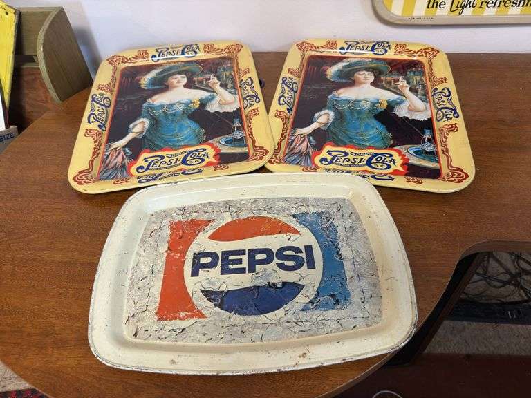 Pepsi-Cola Trays