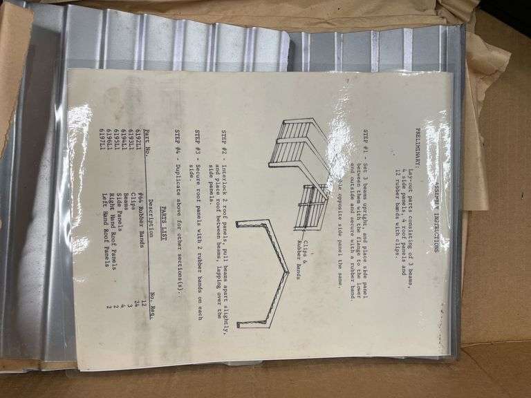 Lundell Black Toy Building, Original Box