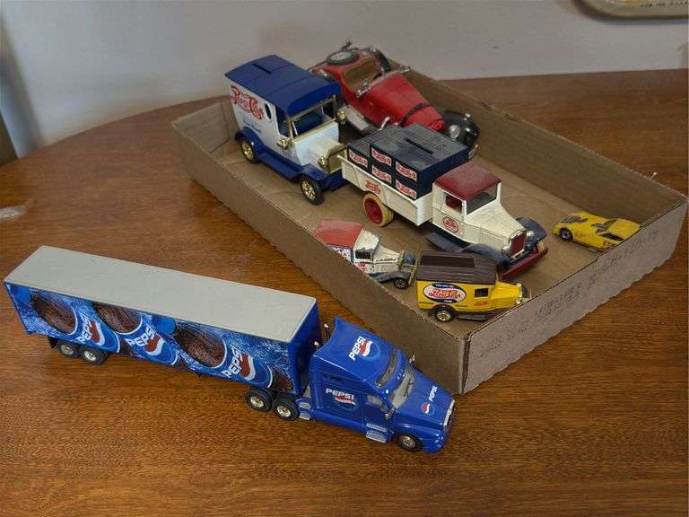 Pepsi-Cola Trucks, Some 1/64 Scale
