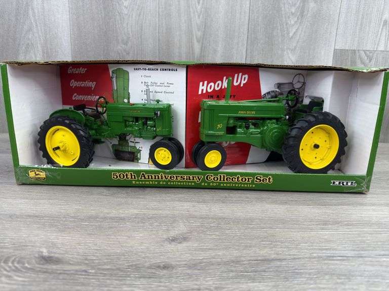 John Deere 40 & 70 Collector Set, 1/16, 50th Anniversary