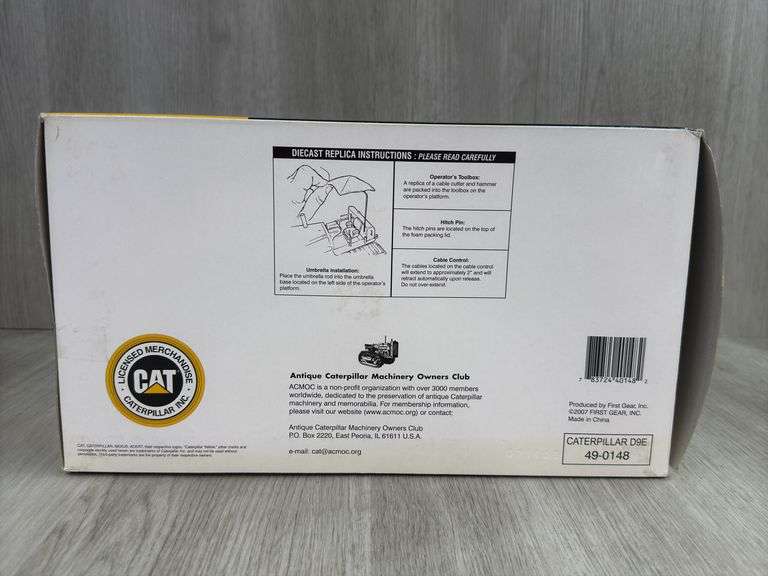 Caterpillar D9 Track-Type Tractor, 1/25, First Gear