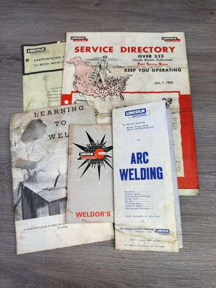 Lincoln Electric Company Welding Brochures