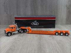Mack Granite W/Talbert 3-Axle 55SA Lowboy, 1/34