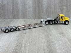 Mack Granite 3-Axle W/Talbert 3-Axle 55SA Lowboy, 1/34