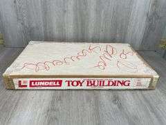 Lundell Black Toy Building, Original Box