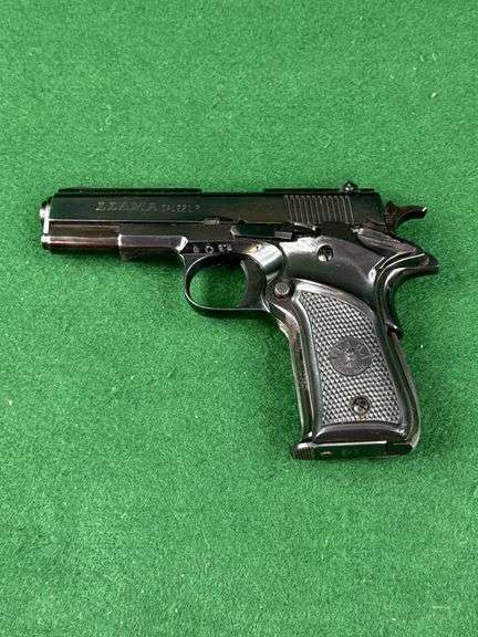 Llama .22 LR Semi Auto Pistol, Serial #A87311, Stoeger Industries, Made In Spain, Original Plastic Case