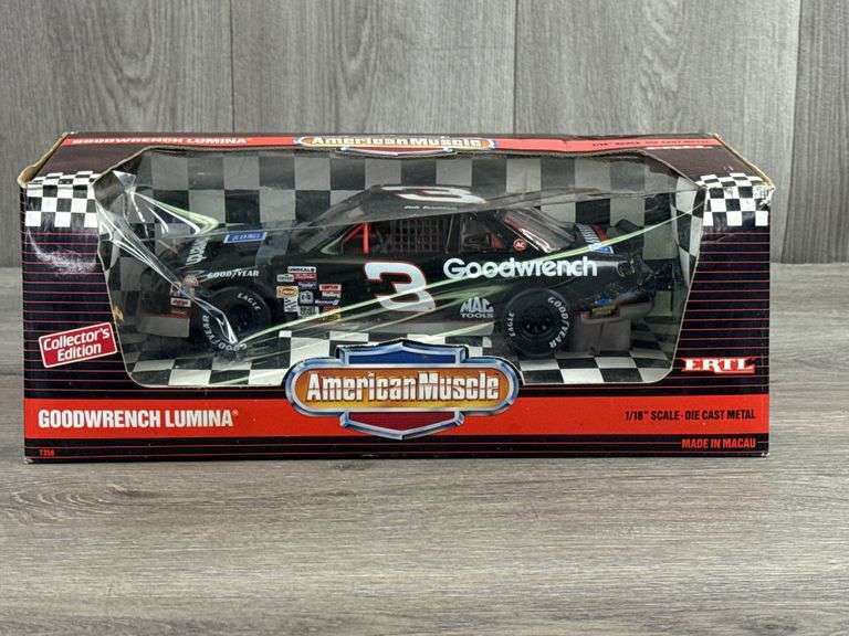 Dale Earnhardt Sr. #3 Goodwrench Lumina, 1/18, American Muscle, Collector’s Edition, Ertl