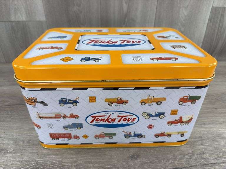 Tonka Toys Popcorn Tin, 20 Oz., Popcorn Is Sealed