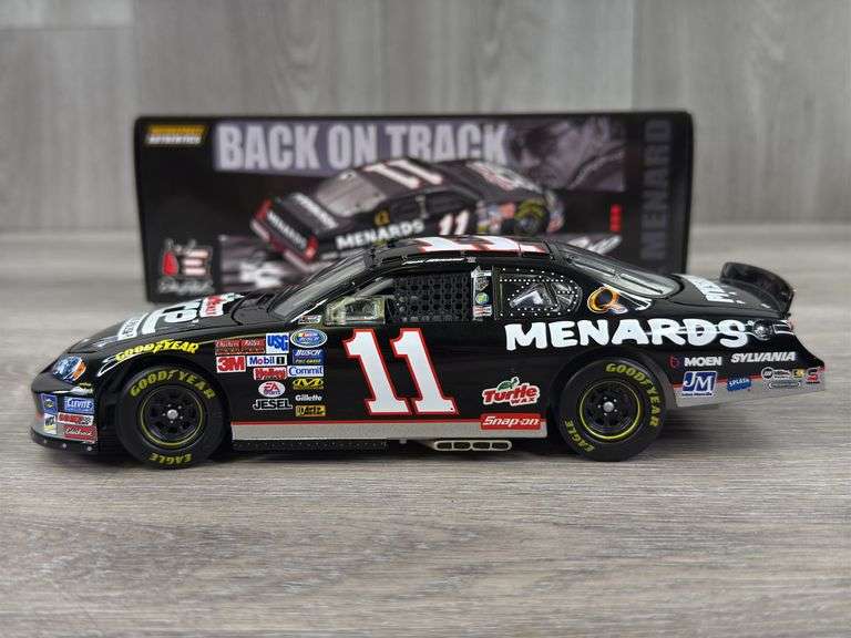 Paul Menard #11 Menard’s/3 Days Of Dale 2006 Monte Carlo SS Stock Car, 1/24, 1 Of 3,333, Back On Track, Our Salute To A Legend-Dale Earnhardt, Motorsports Authentics