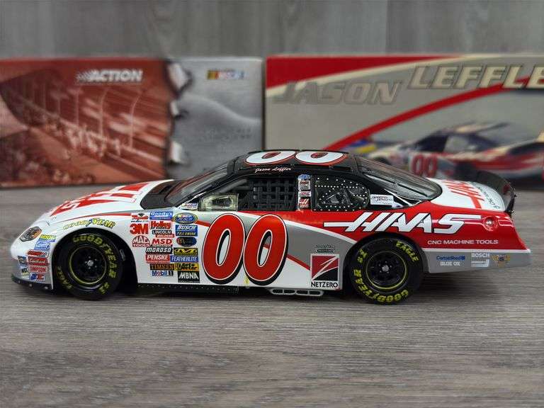 Jason Leffler #00 Haas Automation 2004 Monte Carlo Stock Car, 1/24, Limited Edition, 1 Of 1,200, Action