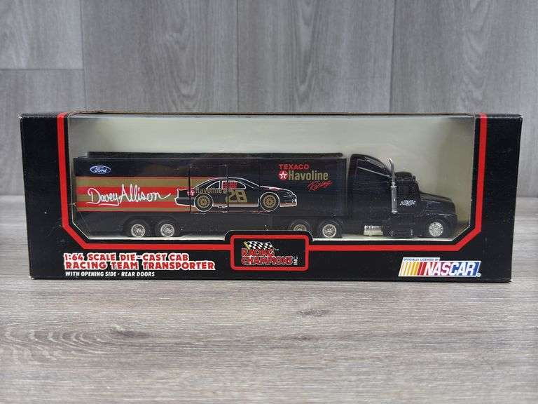 Davey Allison #28 Havoline Racing Team Transporter, 1/64