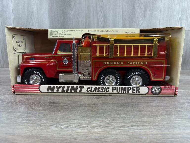 Nylint Fire Dept. Rescue Pumper, 17” Long, Nylint