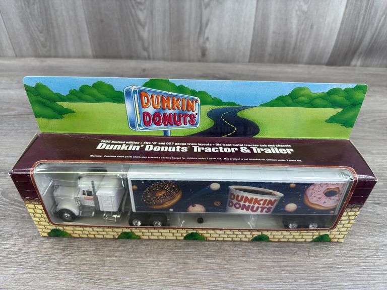 Dunkin’ Donuts Tractor Trailer, 11 1/2”, 1995 Limited Edition