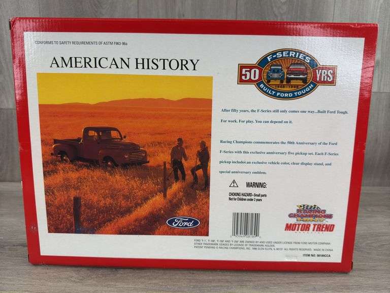 Ford F-Series 50 Yrs. Set, 3 1/4” Each, Limited Edition