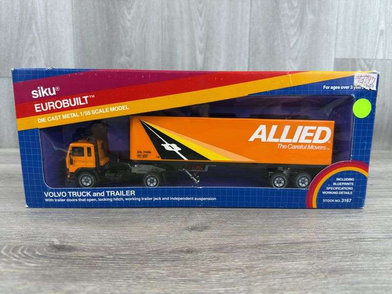 Volvo Allied Truck & Trailer, 1/55, Siku, Eurobuilt