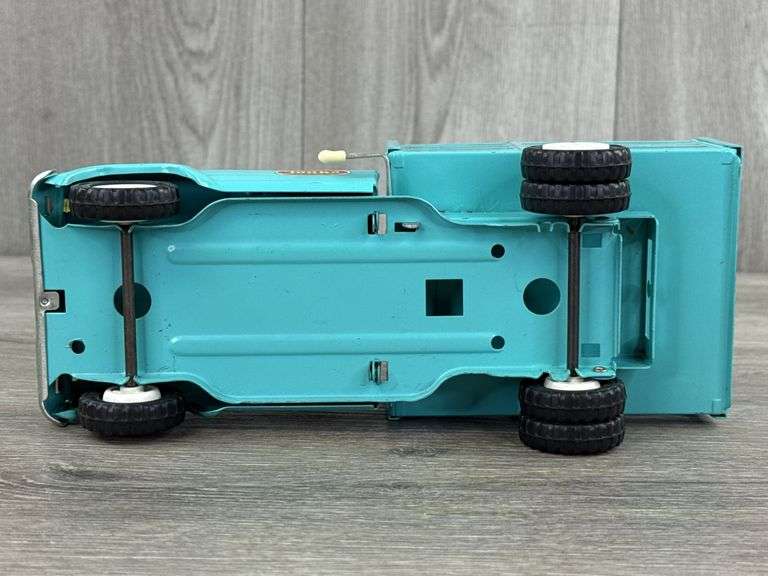 Tonka Jeep Dump Stake Truck, 9 1/2” Long