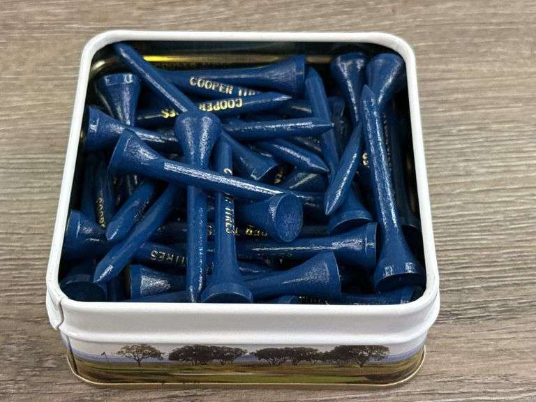 Cooper Tire & Rubber Co. Pencils & Bay Hill Invitational Golf Tees In Tin