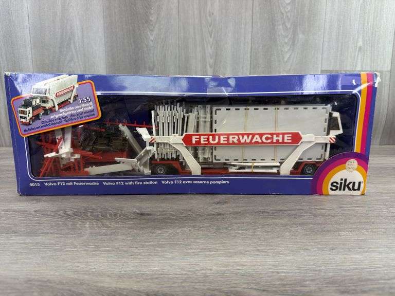 Volvo F12 W/Fire Station, 1/55, Siku