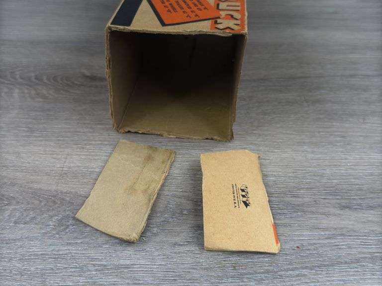 Hubley Log Truck, 12 1/2” Long, Original Box-Missing End Flaps