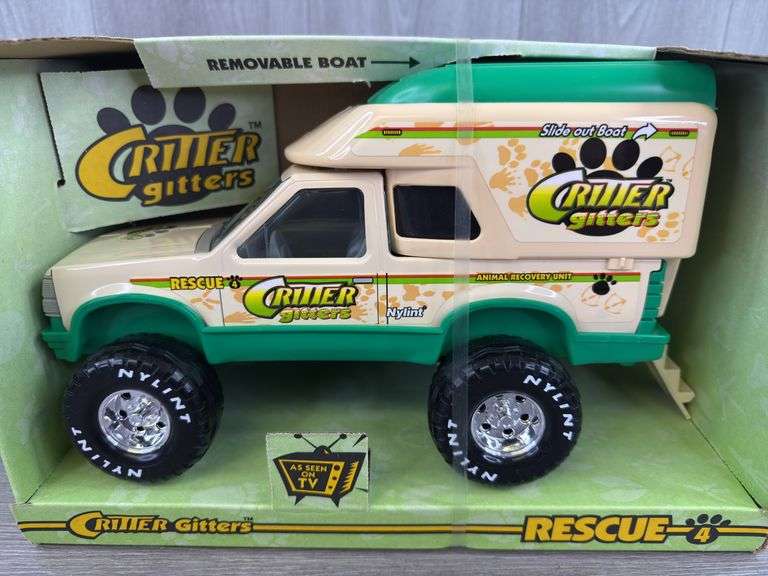 Critter Gitters Rescue 4 Animal Recovery Unit, 12” Long