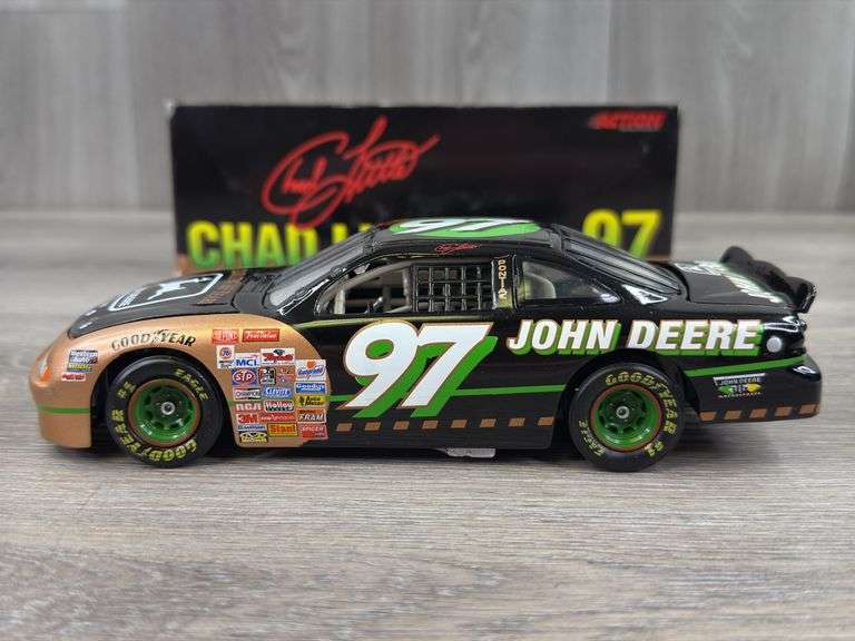 Chad Little #97 John Deere 160th Anniversary 1997 Pontiac Grand Prix Stock Car, 1/24, Limited Edition, 1 Of 2,500, Action