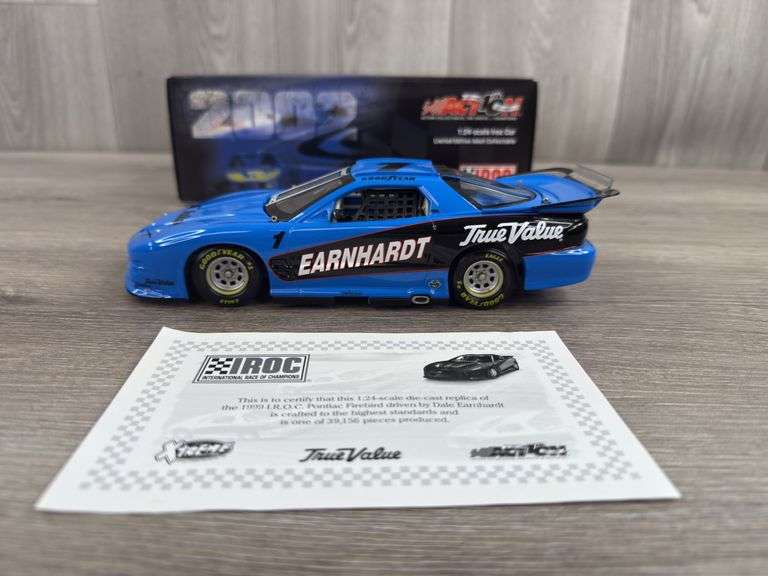 Dale Earnhardt #1 True Value 1999 I.R.O.C. Pontiac Firebird Car, 1/24, Action, 1 Of 49,156, Limited Edition, Certificate, 2002