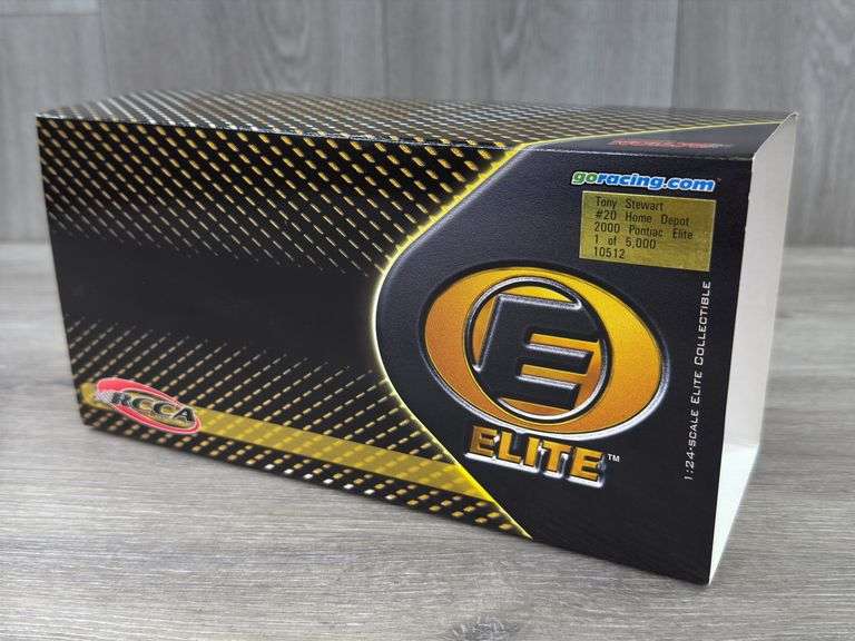 Tony Stewart #20 Home Depot 2000 Pontiac Grand Prix Elite Stock Car, 1/24, #1827/5000, Action Elite