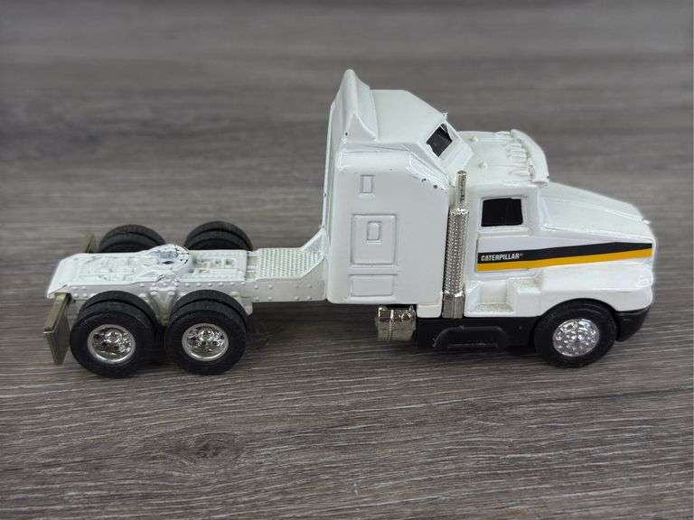 Caterpillar Kenworth T600A Tractor, International Tractor & Dump Trailer