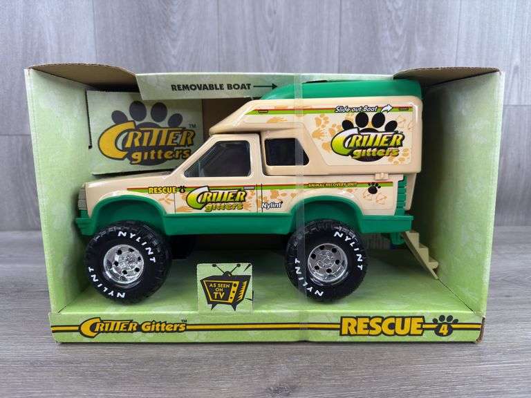 Critter Gitters Rescue 4 Animal Recovery Unit, 12” Long