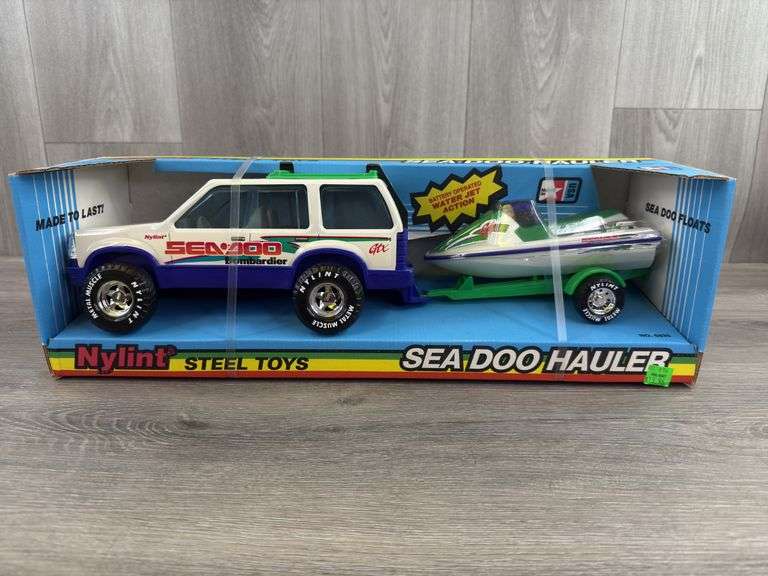 Bombardier GTX Sea Doo Hauler, 18 1/2” Long, Nylint