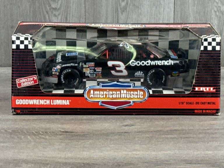 Dale Earnhardt Sr. #3 Goodwrench Lumina, 1/18, American Muscle, Collector’s Edition, Ertl