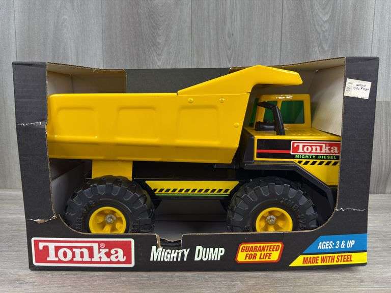 Tonka Mighty Diesel Dump Truck, 16” Long