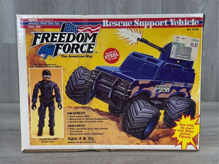 Freedom Force Rescue Support Vehicle, Nylint, No. 8195