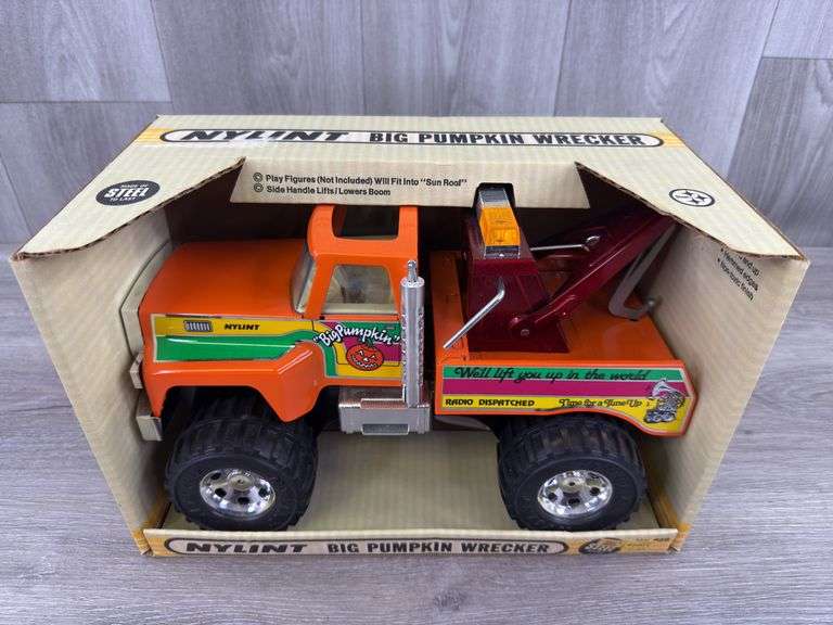 Big Pumpkin Wrecker, 13” Long, Nylint