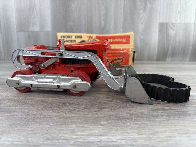 Hubley Mighty Metal Front End Loader, Original Box