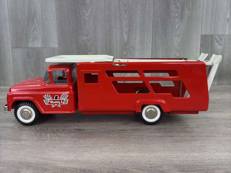 Buddy L Car Hauler, 19” Long
