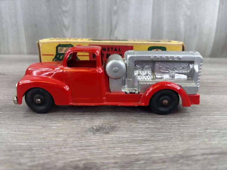 Hubley Air Compressor Truck, 6 3/4” Long, Original Box