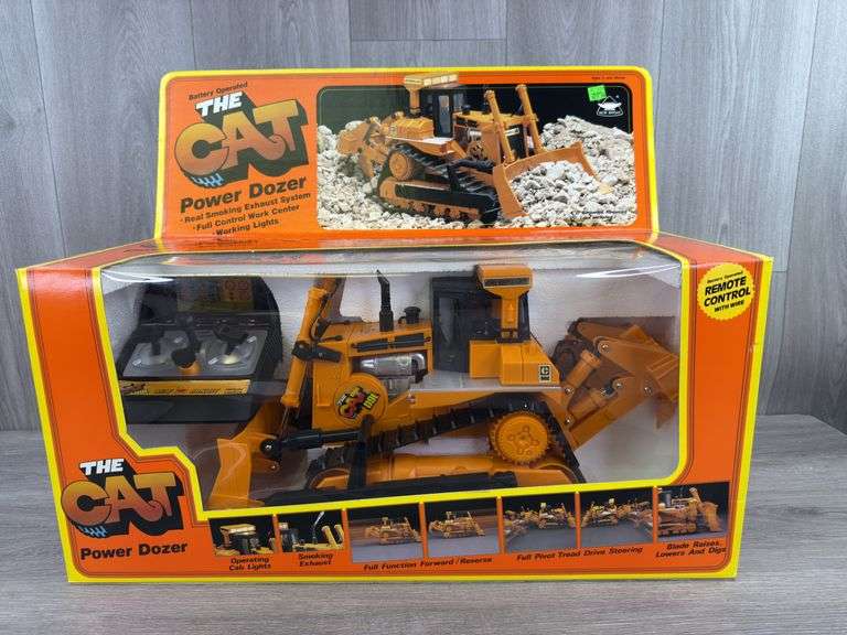 The Cat RC Power Dozer, 19” Long, New Bright